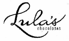 LULA'S CHOCOLATES