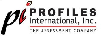 PI PROFILES INTERNATIONAL, INC. THE ASSESSMENT COMPANY