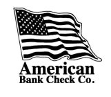 AMERICAN BANK CHECK CO.