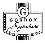 G GORDON SIGNATURE