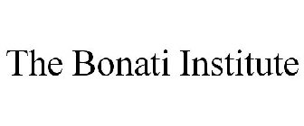 THE BONATI INSTITUTE