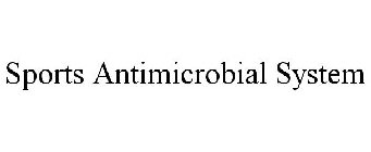 SPORTS ANTIMICROBIAL SYSTEM