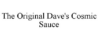 THE ORIGINAL DAVE'S COSMIC SAUCE