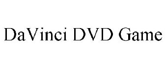 DAVINCI DVD GAME