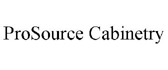 PROSOURCE CABINETRY