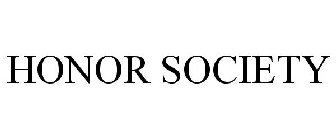 HONOR SOCIETY