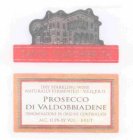 PROSECCO DI VALDOBBIADENE SANTA MARGHERITA DRY SPARKLING WINE NATURALLY FERMENTED - V.S.Q.P.R.D. ALC. 11.5% BY VOL. - BRUT