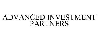 ADVANCED INVESTMENT PARTNERS