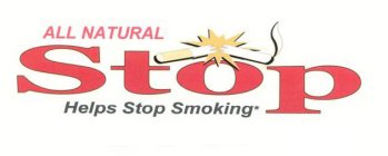 ALL NATURAL STOP HELPS STOP SMOKING