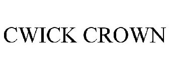 CWICK CROWN