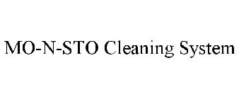 MO-N-STO CLEANING SYSTEM