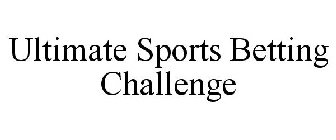 ULTIMATE SPORTS BETTING CHALLENGE