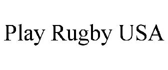 PLAY RUGBY USA