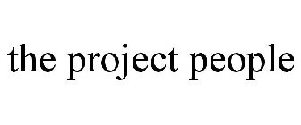 THE PROJECT PEOPLE