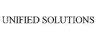 UNIFIED SOLUTIONS