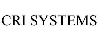 CRI SYSTEMS