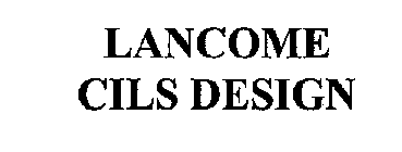 LANCOME CILS DESIGN