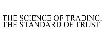 THE SCIENCE OF TRADING. THE STANDARD OF TRUST.
