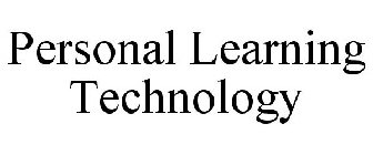 PERSONAL LEARNING TECHNOLOGY