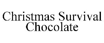 CHRISTMAS SURVIVAL CHOCOLATE