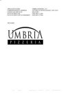 UMBRIA PIZZERIA