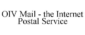 OIV MAIL - THE INTERNET POSTAL SERVICE