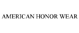 AMERICAN HONOR WEAR