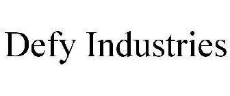 DEFY INDUSTRIES