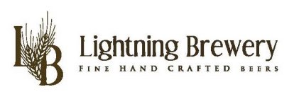 LB LIGHTNING BREWERY FINE HAND CRAFTED BEERS