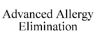 ADVANCED ALLERGY ELIMINATION