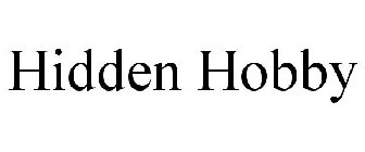 HIDDEN HOBBY