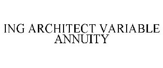 ING ARCHITECT VARIABLE ANNUITY
