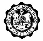 UNIVERSITY OF NORTH DAKOTA LUX ET LEX 1883