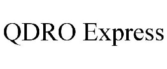 QDRO EXPRESS