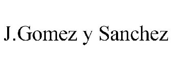 J.GOMEZ Y SANCHEZ