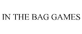 IN THE BAG GAMES