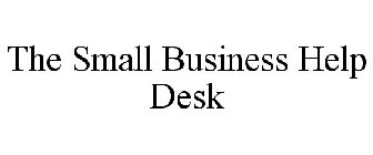 THE SMALL BUSINESS HELP DESK