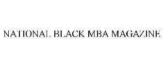 NATIONAL BLACK MBA MAGAZINE