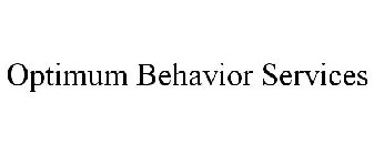 OPTIMUM BEHAVIOR SERVICES