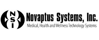 NSI NOVAPTUS SYSTEMS, INC. MEDICAL, HEALTH AND WELLNESS TECHNOLOGY SYSTEMS