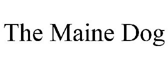 THE MAINE DOG