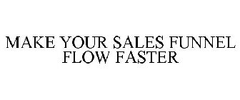 MAKE YOUR SALES FUNNEL FLOW FASTER