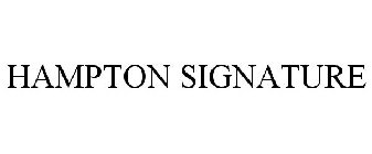 HAMPTON SIGNATURE