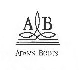 A B ADAM'S BOOTS