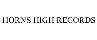 HORNS HIGH RECORDS