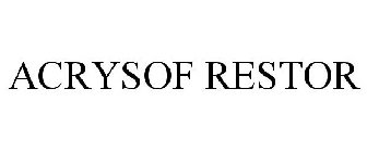 ACRYSOF RESTOR