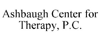ASHBAUGH CENTER FOR THERAPY, P.C.