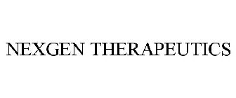 NEXGEN THERAPEUTICS