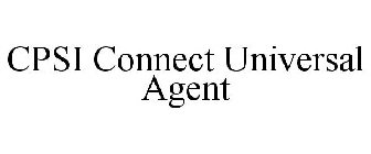 CPSI CONNECT UNIVERSAL AGENT