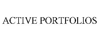 ACTIVE PORTFOLIOS